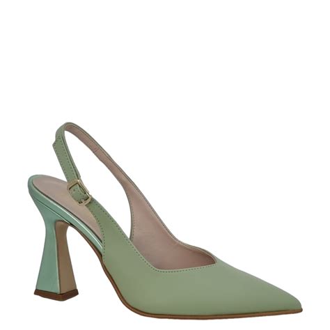 scarpe decolte modello chanel colore verde|DECOLLETE' VERDE SMERALDO IN PELLE – .